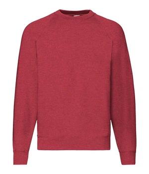 Реглан Fruit of the loom Classic raglan sweat Kids 140 см Красный (62-039-0)
