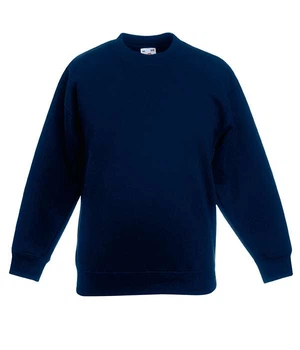 Пуловер Fruit of the loom Classic set-in sweat Kids 116 см Темно-синий (62-041-0)