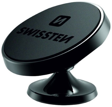 Автотримач для телефону Swissten Magnetic S-Grip Dashboard DM7 Чорний (65010421)