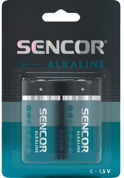 Baterie alkaliczne Sencor LR14 2 szt (SBA LR14 2BP C Alk)