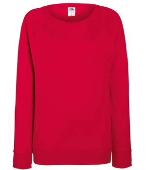 Свитшот Fruit of the Loom Lightweight raglan sweat lady-fit XS 40 Красный (062146040XS)