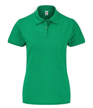 Футболка поло жіноча Fruit of the Loom 65/35 Polo lady-fit L Зелений (0632120RXL)