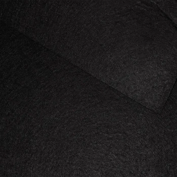 Фетр жесткий 1 мм лист 20x30 см черный (Китай)