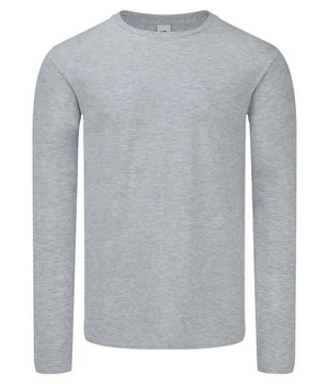 Футболка с длинным рукавом Fruit of the Loom Iconic 150 Classic Long Sleeve T-Shirt 5XL Серый (0614460945XL)