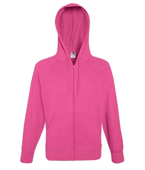 Толстовка Fruit of the Loom Lightweight hooded sweat jacket S Малиновый (062144057S)