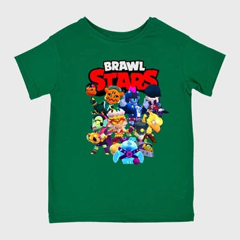 Дитяча футболка для хлопчика Спиногриз Brawl stars нові герої №10-00576 128 см Зелена (ROZ6501030991)