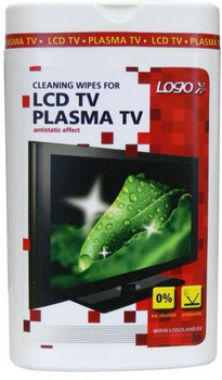 Chusteczki jednorazowe Logo do TV LCD TV plazmowych kina domowego 50 szt (8590274251519)