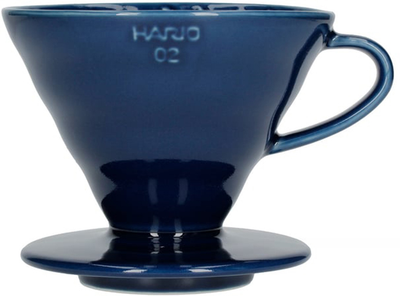 Dripper do kawy Hario V60-02 Ceramiczny Indygo (4977642727922)