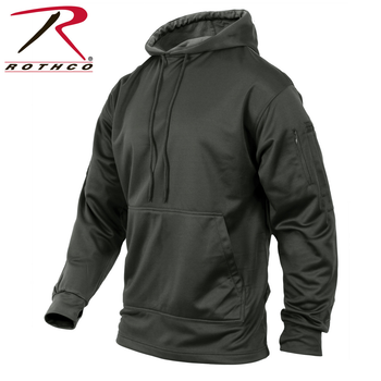 Тактична толстовка Rothco з прихованим носінням худі Concealed Carry Hoodie Gun Metal Grey 3XL