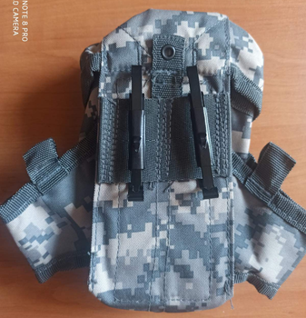 Підсумок тактичний Mil-Tec чохол US MAG.BAG LC2 для двох магазинів M16 та двох гранат піксель ATD