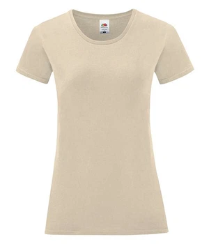 Футболка Fruit of the loom Ladies Iconic T XS Тілесний (61-432-0)