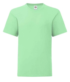 Футболка Fruit of the loom Kids Iconic T 104 см Неоново-мятный (61-023-0)