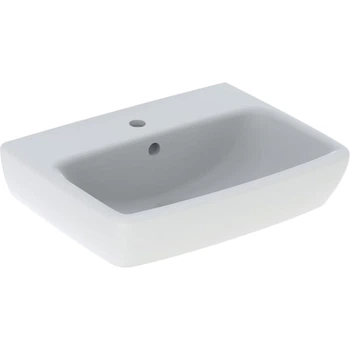 Умивальник підвісний GEBERIT Selnova Square 500x420x170мм прямокутний білий 500.310.01.7
