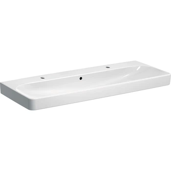 Умывальник подвесной GEBERIT Smyle Square 1200x480x165мм прямоугольный белый 500.253.01.1