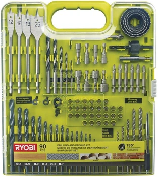 Набор бит и сверл RAKDD90 кейс 90шт Ryobi (2000003405534)
