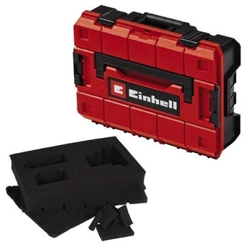 Кейс для інструменту Einhell E-Case S-F, 13.1х44.4х33см, поролоновий вкладиш Grid Foam Set, пластик (00129165)