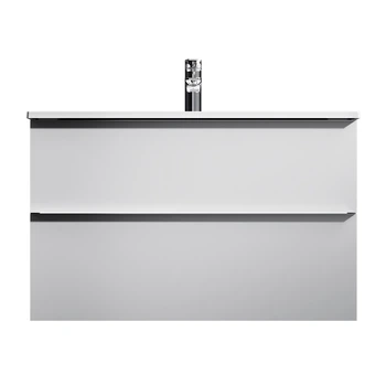 Тумба с умывальником AM.PM X-Joy 100x58x44.8см подвесная белая MTA-FHX1002WG-WCC1002WG