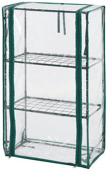 Парник складной 80х46х24, 3 полки, ПВХ пленка, прозрачный Neo Tools (sad0001582)