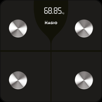 Весы напольные Magio MG-830 180 кг черные 4791052
