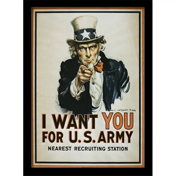 Постер у рамі "I Want You" 30 х 40 см 4009137