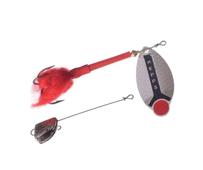 Блесна MEPPS LUSOX 1 сереб., блистер,LUS1AG-B