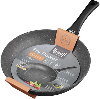 Сковорода универсальная Krauff Fry Power 25-45-129 28 см серая 4754546