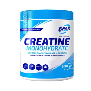 Креатин 6PAK Nutrition Creatine Monohydrate, 500 грамм Лимон 4610434