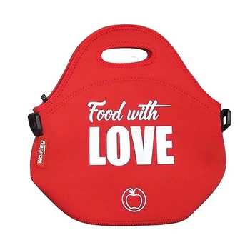 Сумка для обедов Bergner Food with love BGEU-2963-6 5 предметов 30х30х17 см красная 4816769