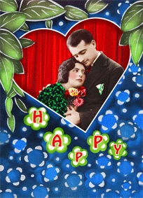 Открытка 3D "HAPPY BIRTHDAY NOSTALGIC" 4227432