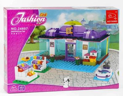 Конструктор AUSINI "Fashion Girls", 302 детали, зоомагазин. Multicolor (123404) 4701035