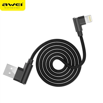 Кабель AWEI Lightning L Type CL-34 |1.5m, 2.4A| 4757283