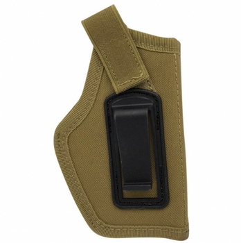 Кобура тактична на пояс Tactical Stealth ЗСУ 10075 14х6.5 см койот 4548155