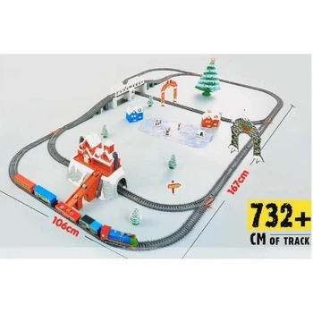 Детская железная дорога BSQ Christmas 21816 732 см 3948534