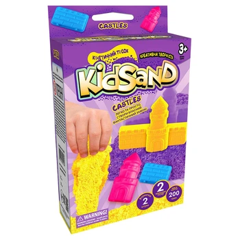 Кинетический песок KidSand KS-05, 200 г в наборе 4256756