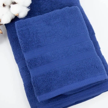 Полотенце для лица банное ТЕП Tender Touch Navy Р-04137-27874 50х90 см индиго 4754969