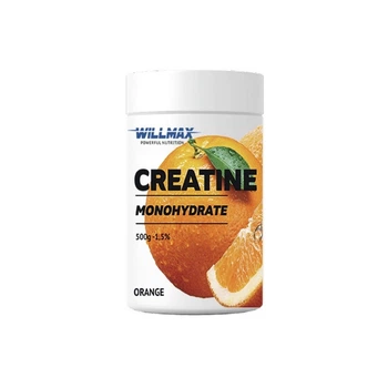 Креатин Willmax Creatine Monohydrate, 500 грамм Апельсин 4469519