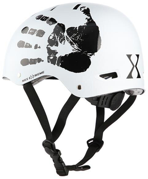 Kask Nils Extreme MTW03 M 52 - 59 cm Biały (5907695595727)