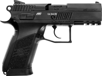 Пистолет страйкбольный ASG CZ75 P-07 Duty CO2 Blowback кал. 6 мм