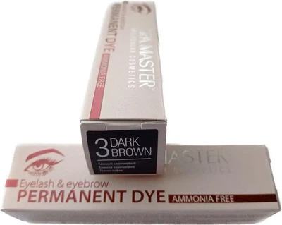 Профессиональная краска для бровей SPA Master SM 603 Dark Brown 15 мл (3800010529464)