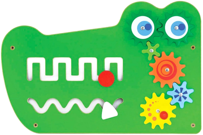 Настенный игровой центр Viga Toys Крокодил (6934510503468)