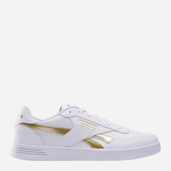 Жіночі кеди низькі Reebok Court Advance 100202590 40 (6.5UK) Білий/Золотистий (1200143820285)