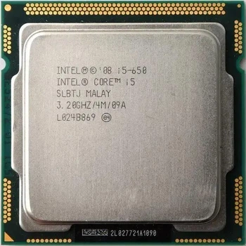 Процесор Intel Core i5-650 3.2-3.46 GHz, LGA1156 73W Б/В