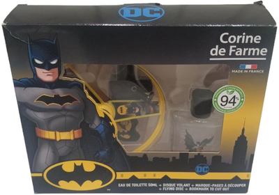 Zestaw dla dzieci Corine De Farme Disney Batman Woda toaletowa 50 ml + Żel pod prysznic 250 ml + akcesoria (3468080965270) (955555902777570) - Outlet