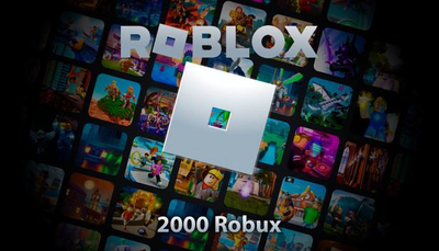 Карта пополнения Roblox Gift Card на 2000 ROBUX