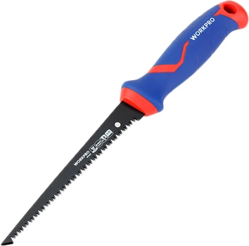 Ножівка для гіпсокартонних плит Workpro 150 мм BI-метал 8TPI PRO PLUS (WP215017)