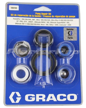 Ремкомплект насоса GRACO FinishPro 390/395/595.390 Ultra Ultra Max II ST PRO