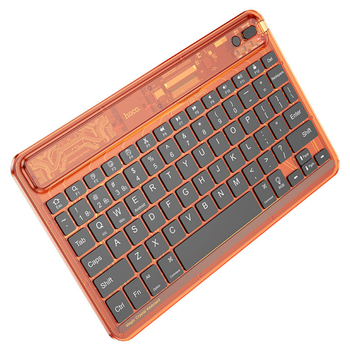 Клавіатура бездротова з підсвічуванням HOCO Transparent Discovery edition S55 78 клавіш Citrus