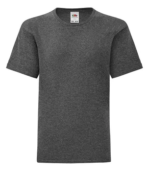 Футболка Fruit of the loom Kids Iconic T 152 см Темно-сірий (61-023-0)