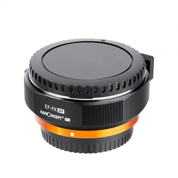 Адаптер K&F Concept EF-FX AF для Canon EF, EF-S на байонет FujiFilm FX (Canon EF-Fuji FX) - автофокусный