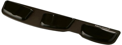 Podkładka pod nadgarstek dla klawiatury Fellowes Health-V Crystal 46.6 x 8.6 cm Czarna (FELFERGWPADKEYBHN)